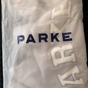Parke White Garment Bag